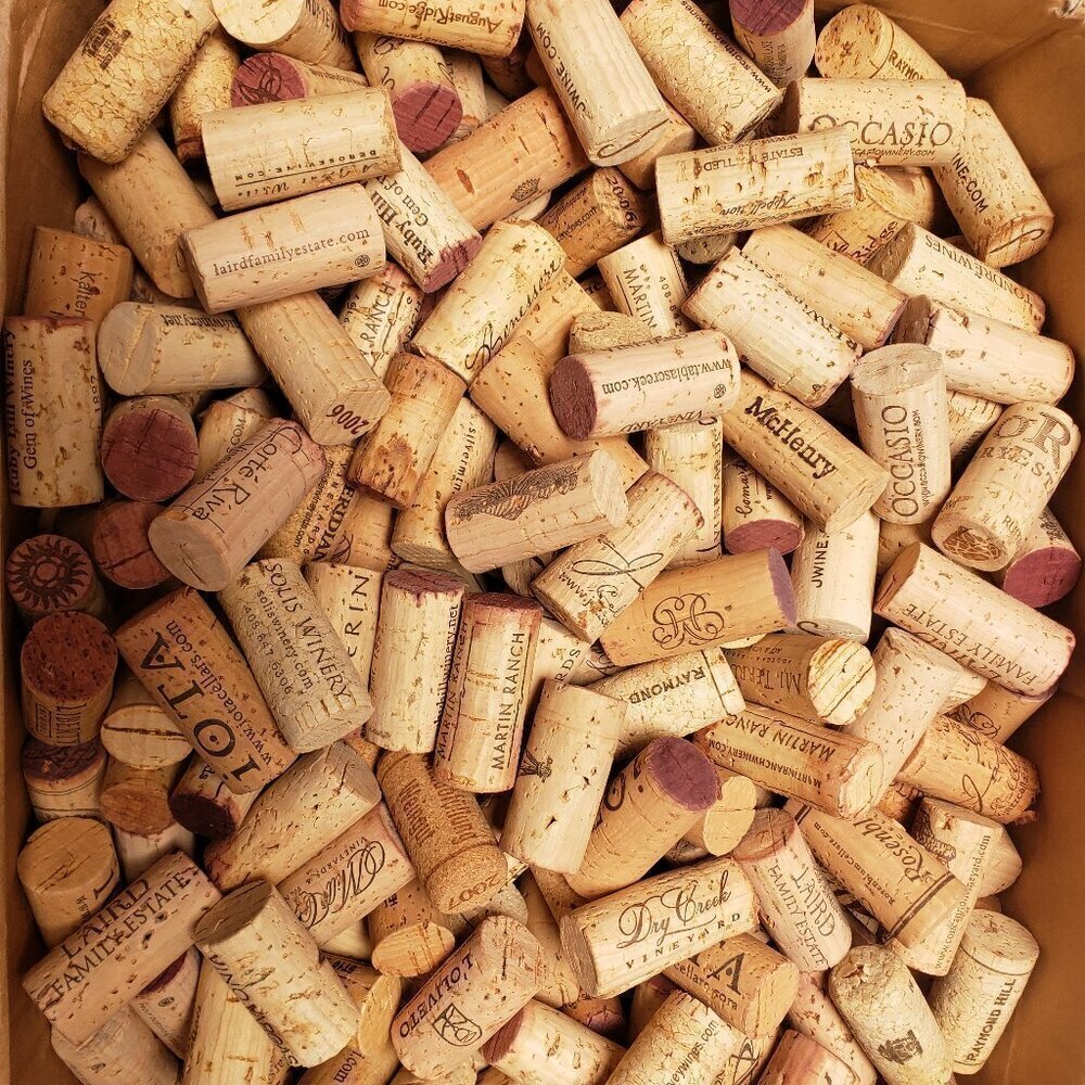 Lot of 150 Various Used Corks